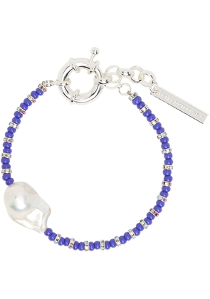 Pearl Octopuss.y Blue Picasso Pearl Bracelet