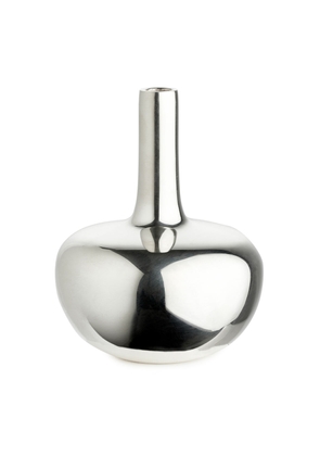 Brass Vase 11 cm - Silver