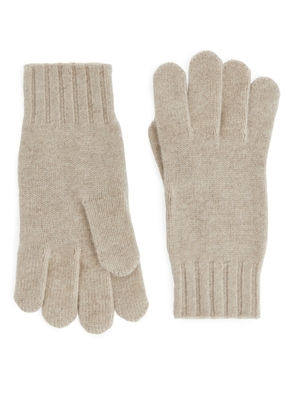 Merino Gloves - Brown