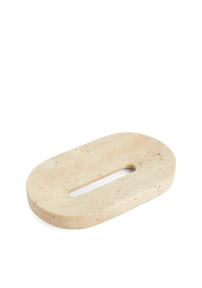 Marble Soap Dish - Beige