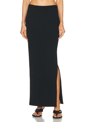 Alexander Wang Alexander Maxi Skirt in Black - Black. Size L (also in S, XS).