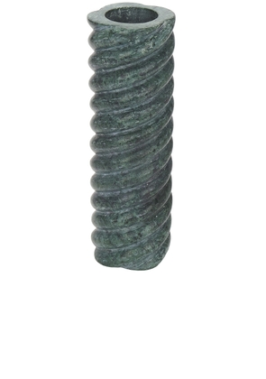 Anastasio Home Tall Swell Vase in Emerald - Green. Size all.