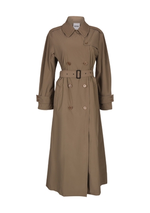 Aspesi Double-Breasted Belted Trench