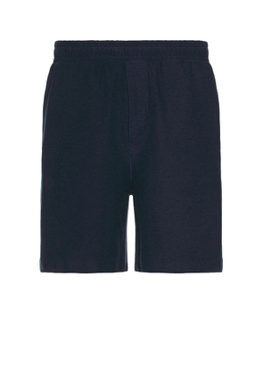 Beyond Yoga Take It Easy Short in Nocturnal Navy - Navy. Size L (also in M, S, XL/1X).