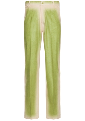 KidSuper Gradient Suit Bottom in Green - Green. Size S (also in XL/1X).