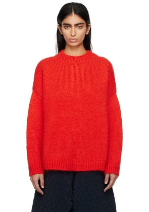 Cordera Orange Crewneck Sweater