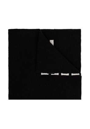 Givenchy Reversible Logo-Intarsia Knitted Scarf