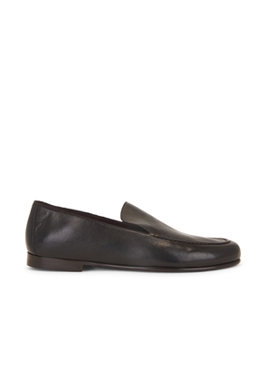 The Row Colette Loafer in CHOCOLATE - Chocolate. Size 36 (also in 37, 38, 38.5, 39, 39.5, 40).