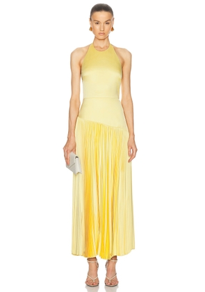 Alexis Saab Dress in Light Yellow - Lemon. Size S (also in M).
