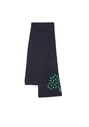 Mulberry Mulberry Tree Knitted Scarf - Black