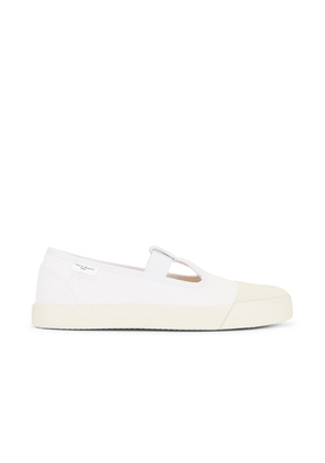 Maison Margiela On The Deck Tabi Mary Jane in White - White. Size 36 (also in 37, 38, 39, 40, 41).