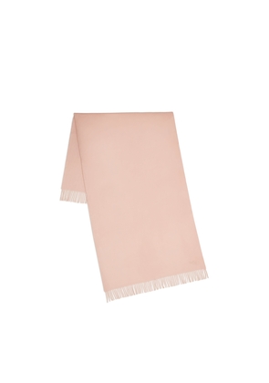 Mulberry Solid Merino Wool Scarf - Rosewater