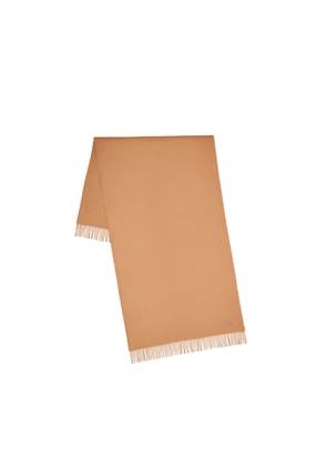 Mulberry Solid Merino Wool Scarf - Camel