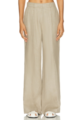 Skall Studio Pirette Trouser in Twig Grey - Taupe. Size 34 (also in 36, 38, 40, 42).