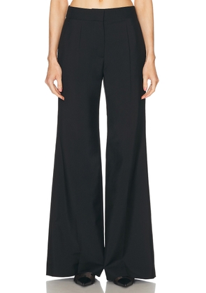 Givenchy Flare Tailored Pant in Black - Black. Size 34 (also in 36, 38, 40).