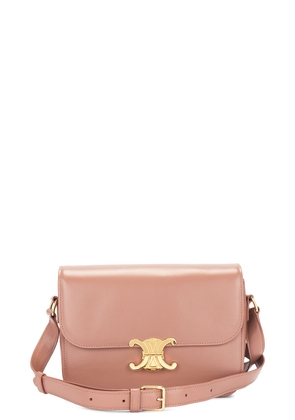celine Celine Triomphe Classique Shoulder Bag in Pink - Pink. Size all.