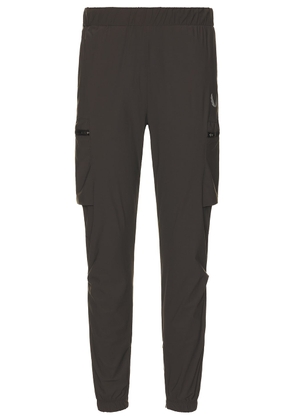 ASRV Tetra Lite Standard Zip Jogger in Space Grey - Grey. Size L (also in M, S, XL/1X).