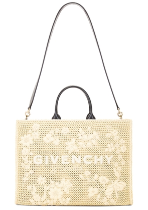 Givenchy Medium G-Tote Bag in Natural - Neutral. Size all.