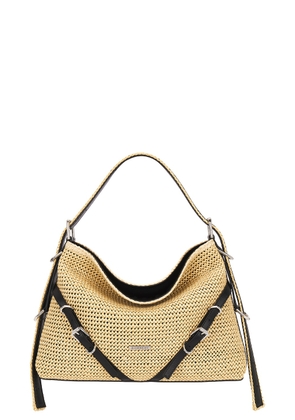 Givenchy Medium Voyou Bag in Natural - Neutral. Size all.