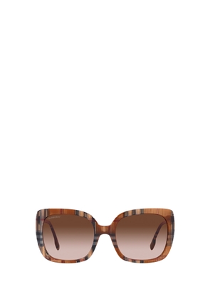 Burberry Eyewear Be4323 Brown Check Sunglasses