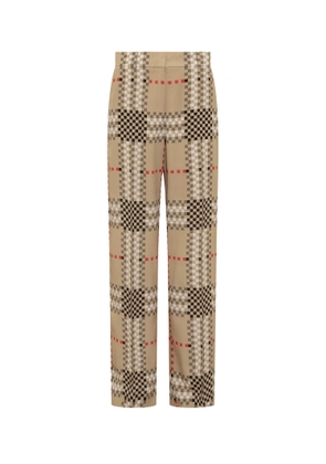 Burberry Jane Check Trousers