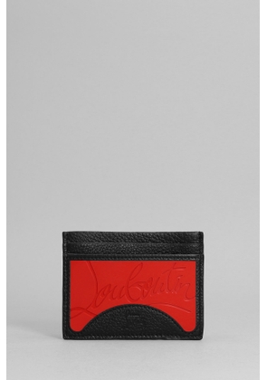 Christian Louboutin Wallet In Red Leather