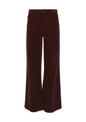 Mother Buttoned Long Trousers