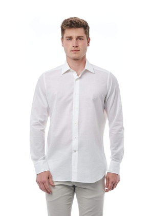 Bagutta White Cotton Shirt - M