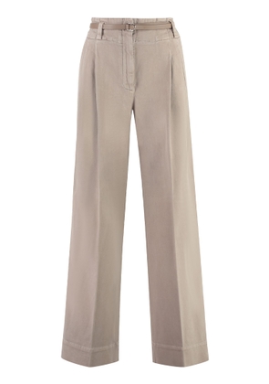 Peserico Cotton Gabardine Trousers