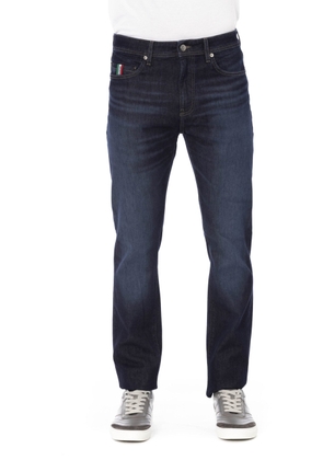 Baldinini Trend Blue Cotton Jeans & Pant - W38