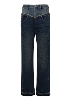 Isabel Marant Noemie Blue Cotton Jeans