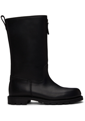 Rier Black Tractor Boots