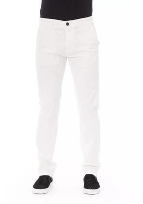 Baldinini Trend White Cotton Jeans & Pant - W30