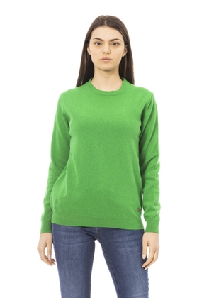 Baldinini Trend Green Wool Sweater - M