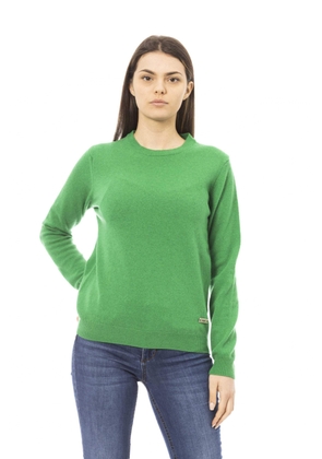Baldinini Trend Green Wool Sweater - M