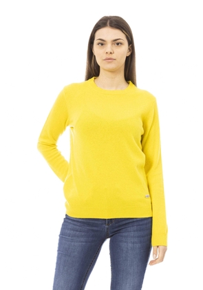 Baldinini Trend Yellow Wool Sweater - S