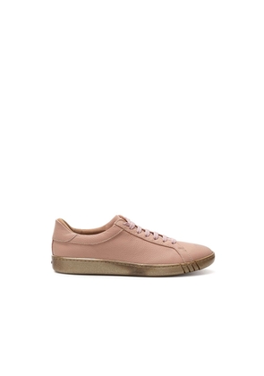 Bally Chic Pink Leather Sneakers for Sophisticated Style - EU40/US10