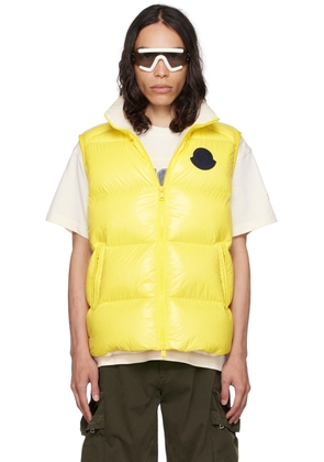 Moncler Yellow Sumido Down Vest