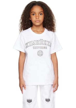 KIMHĒKIM Kids Gray Stamped T-Shirt