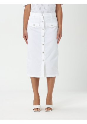 Skirt LIU JO Woman color White