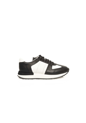 Black And White CALF Leather Sneaker - EU41/US8