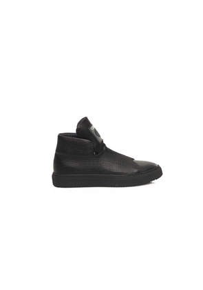 Black CALF Leather Sneaker - EU40/US7