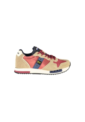 Blauer Beige Sports Sneakers with Contrast Accents - EU41/US8