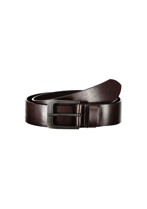 Blauer Elegant Iron Leather Belt with Metal Buckle - 100 cm / 40 Inches