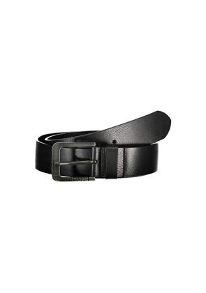 Blauer Elegant Iron Leather Belt with Metal Buckle - 100 cm / 40 Inches