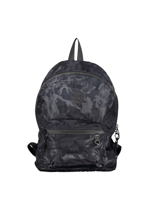 Blauer Elegant Urban Blue Backpack with Laptop Compartment