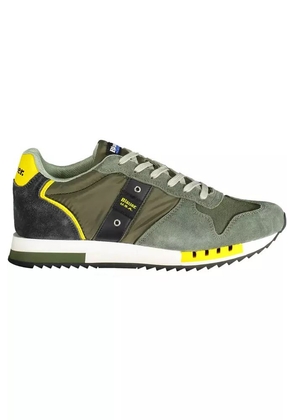 Blauer Green Polyester Sneaker - EU40/US7