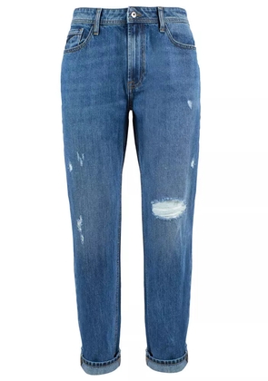 Blue Cotton Jeans & Pant - W28