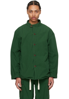 nanamica Green Band Collar Jacket