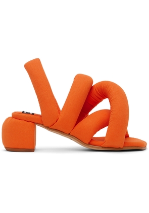 YUME YUME Orange Henrik Vibskov Edition Sausage Heeled Sandals